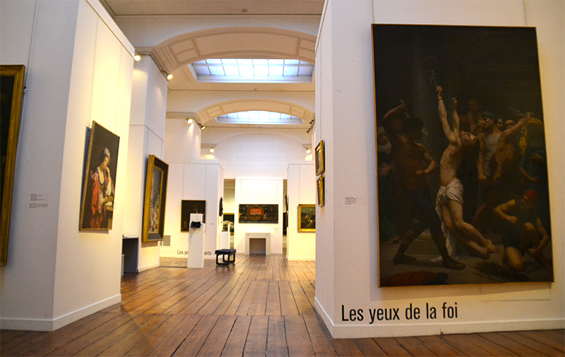 Une des cinq expos : Voir et ne pas voir - Musée des Beaux-Arts