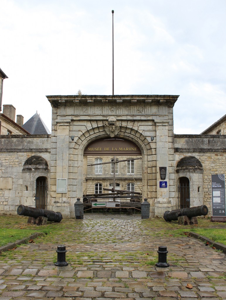 Entrée du Musée National de la Marine - Rochefort