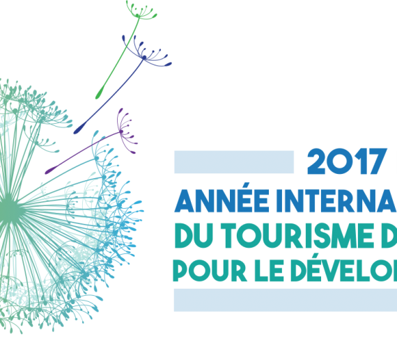 Logo de l'année Internationale du tourisme durable