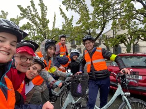 Parcours à vélo